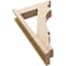 Ekena Millwork 5 1/2-in W x 18-in D x 30-in H Balboa Trad Rough Cedar Woodgrain TimberThane Outlooker, Primed Tan OUTUR055X18X30BOA04RCPR - alternate 3
